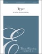 Tyger SA choral sheet music cover